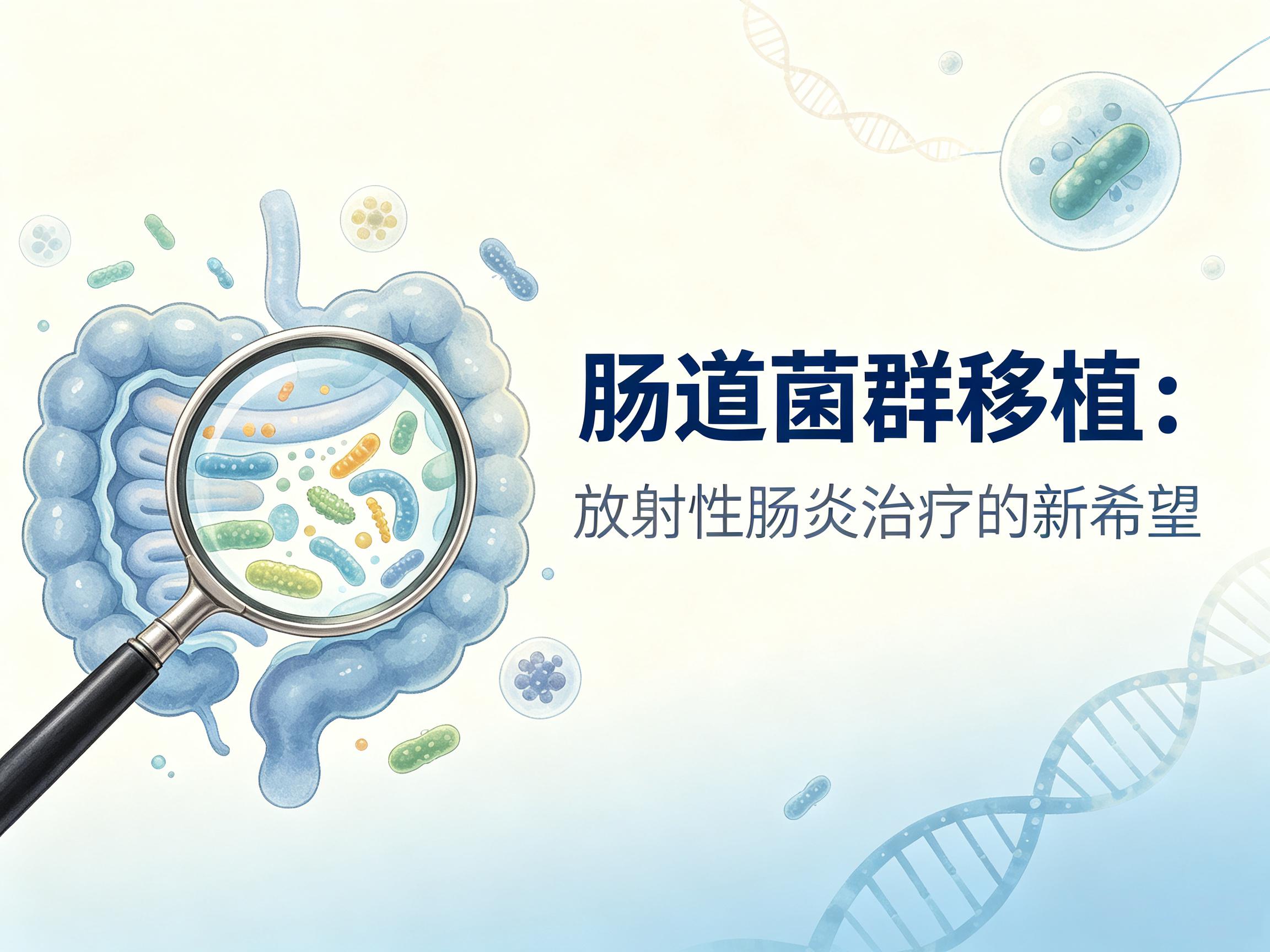 马鞍山市|第3期 肠道菌群移植：放射性肠炎治疗的新希望